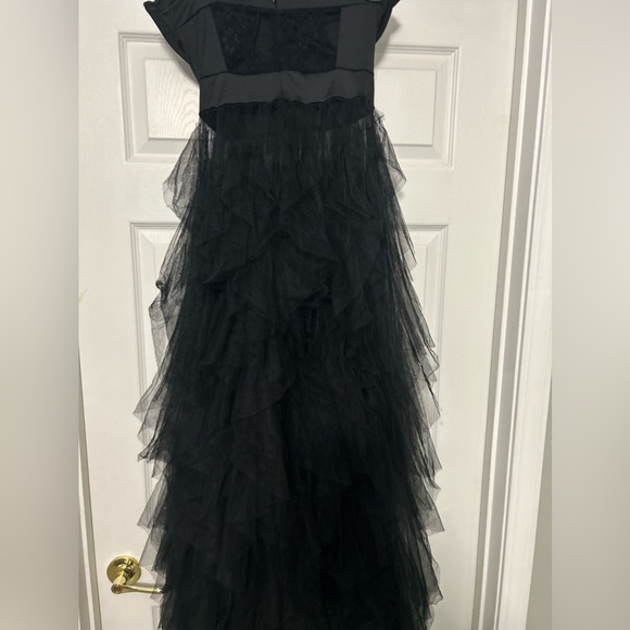 Women Sexy Tulle Dress Crochet Lace Mesh See Through Cocktail Party Dress Size M - Picture 7 of 7